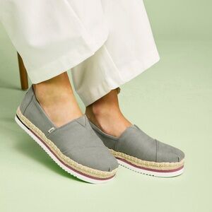 Toms Alpargata Platform Rope Espadrille